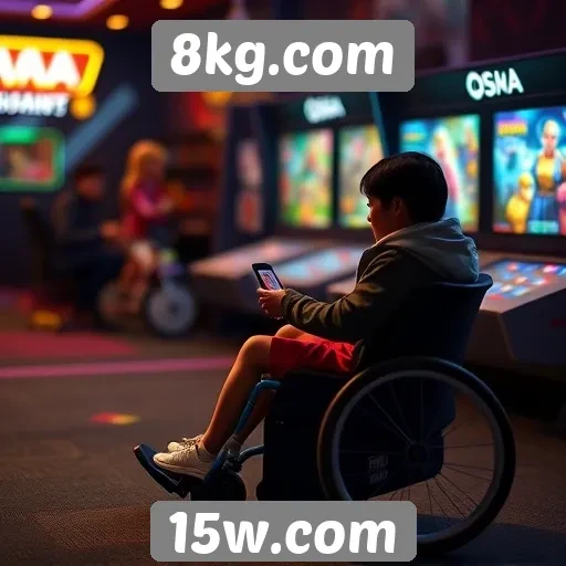 Plataformas de jogos e acessibilidade em 8kg.com